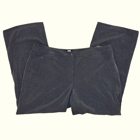 NWT Studio 1940 | Dark Beige Plus Slacks | Size 22W - Picture 1 of 5